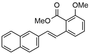 2-Methoxy-6-(2-naphthalen-2-yl-vinyl)-benzoic acid methyl ester