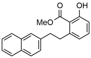 2-Hydroxy-6-(2-naphthalen-2-yl-ethyl)-benzoic acid methyl ester