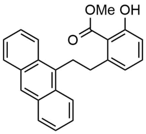 2-(2-Anthracen-9-yl-ethyl)-6-hydroxy-benzoic acid methyl ester