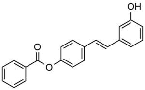 Benzoic acid 4-[2-(3-hydroxy-phenyl)-vinyl]-phenyl ester