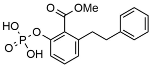 2-Phenethyl-6-phosphonooxy-benzoic acid methyl ester