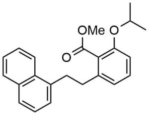 2-Isopropoxy-6-(2-naphthalen-2-yl-ethyl)-benzoic acid methyl ester