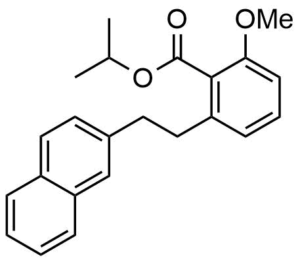 2-Methoxy-6-(2-naphthalen-2-yl-ethyl)-benzoic acid isopropyl ester