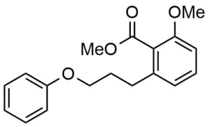 2-Methoxy-6-(3-phenoxy-propyl)-benzoic acid methyl ester