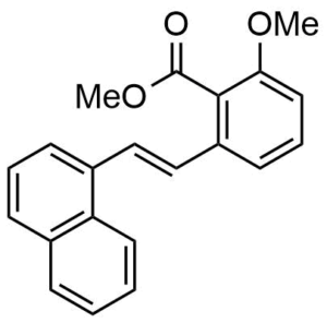 2-Methoxy-6-(2-naphthalen-1-yl-vinyl)-benzoic acid methyl ester