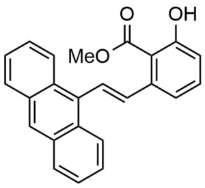 2-(2-Anthracen-9-yl-vinyl)-6-hydroxy-benzoic acid methyl ester