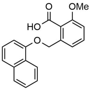 2-Methoxy-6-(naphthalen-1-yloxymethyl)-benzoic acid
