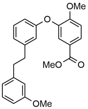 4-Methoxy-3-{3-[2-(3-methoxy-phenyl)-ethyl]-phenoxy}-benzoic acid methyl ester