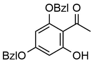 2-acetyl-3,5-dibenzoyloxy-phenol