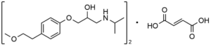 Metoprolol hemifumarate