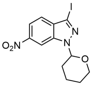 3-Iodo-6-nitro-1-(tetrahydro-pyran-2-yl)-1H-indazole
