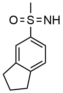 2,3-dihydro-1H-inden-5-yl(imino)methyl-lambda6-sulfanone