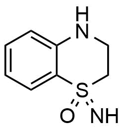 1-imino-3,4-dihydro-2H-1lambda6,4-benzothiazin-1-one