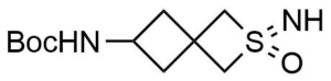 tert-butyl 2-imino-2-oxo-2lambda6-thia-6-azaspiro[3.3]heptane-6-carboxylate