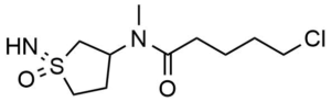 5-chloro-N-(1-imino-1-oxo-1lambda6-thiolan-3-yl)-N-methylpentanamide