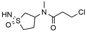 3-chloro-N-(1-imino-1-oxo-1lambda6-thiolan-3-yl)-N-methylpropanamide