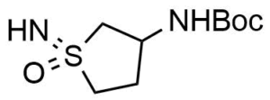 tert-butyl N-(1-imino-1-oxo-1lambda6-thiolan-3-yl)carbamate