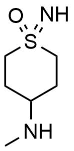 1-imino-4-(methylamino)-1lambda6-thian-1-one