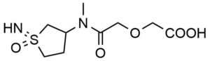 2-{[(1-imino-1-oxo-1lambda6-thiolan-3-yl)(methyl)carbamoyl]methoxy}acetic acid